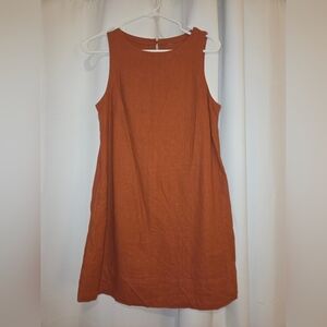 Old Navy Sleeveless Terracotta Mini Dress